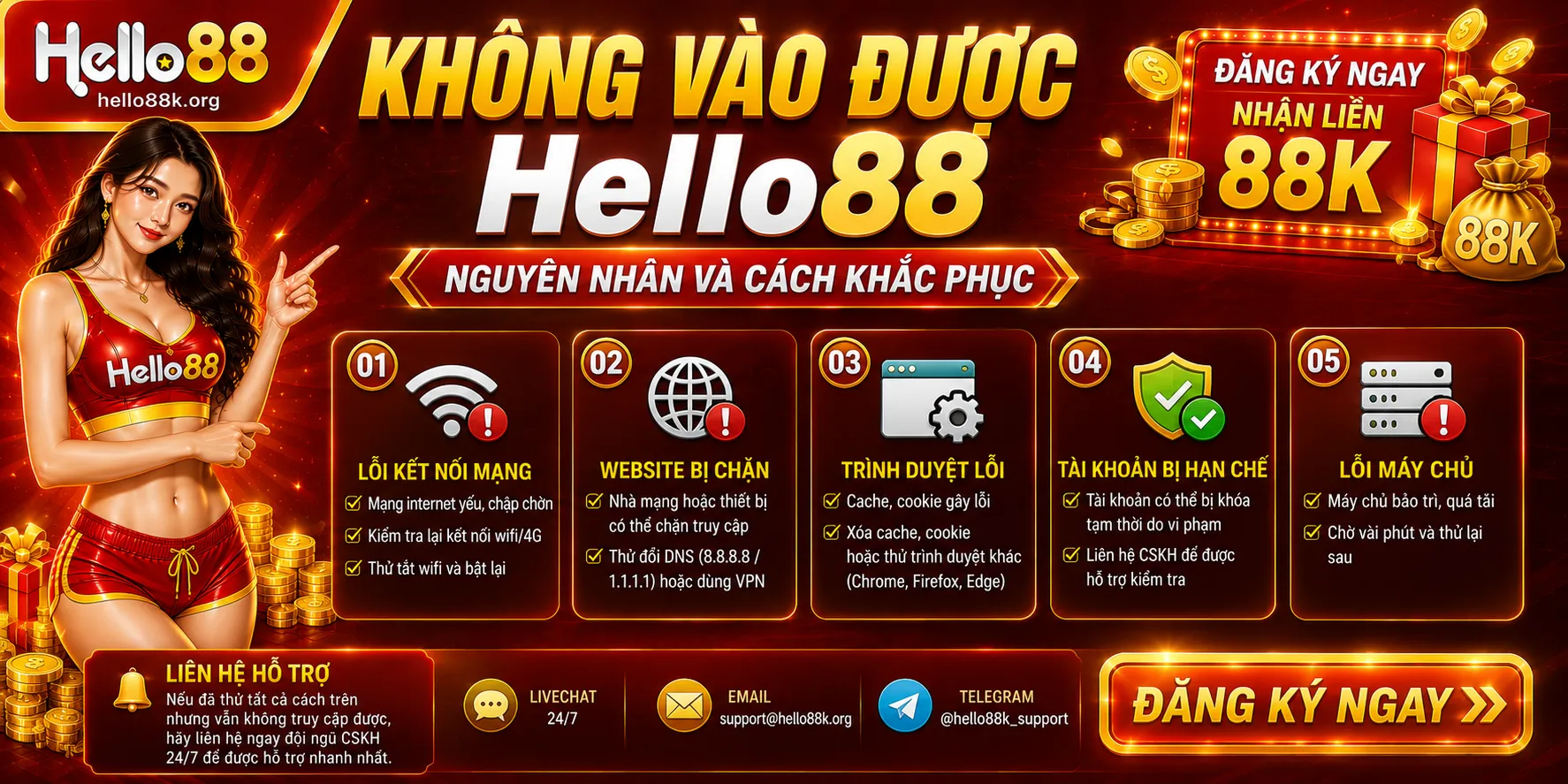 Không Vào Được Hello88